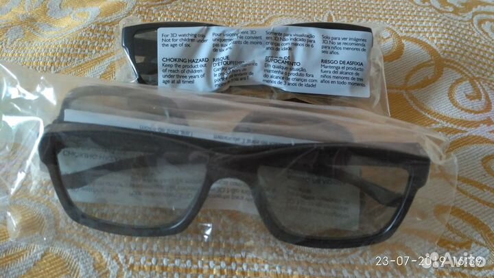 3D очки к телевизору новые