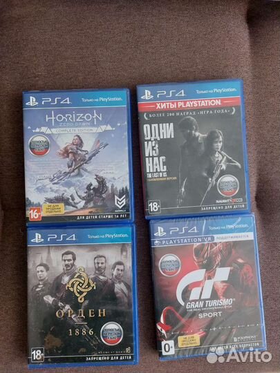 Sony PS4 slim 500gb + диски