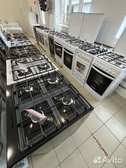 Новые Газовые/Электрические Плиты/Гарантия