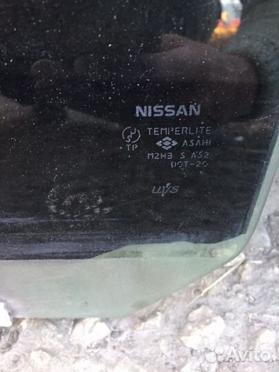 Стекла боковые nissan march