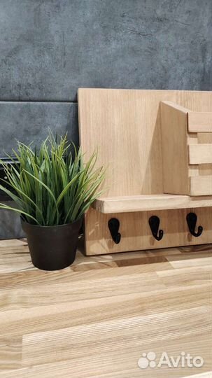 Ключница настенная из дерева