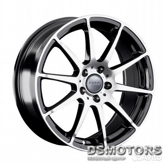 Диски Audi A289 8/18 5x112 ET46 d57.1 BKF
