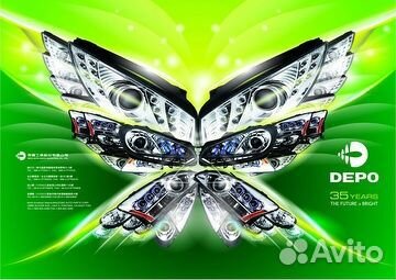 Фонарь задн. L BMW F30 12- в бампер