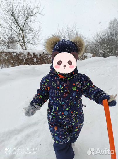 Детский зимний комбинезон