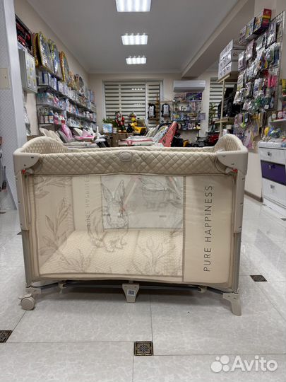 Манеж кровать Happy Baby