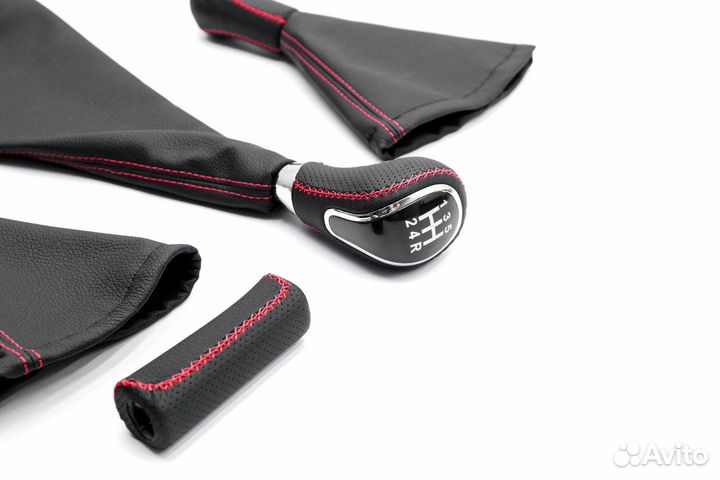 Комплект ручек в коже Niva Legend (Стиль Веста)