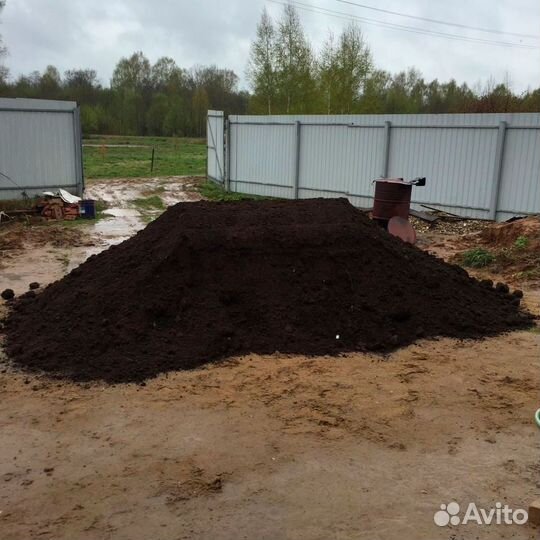 Чернозем с доставкой для огорода, грядок в теплицу