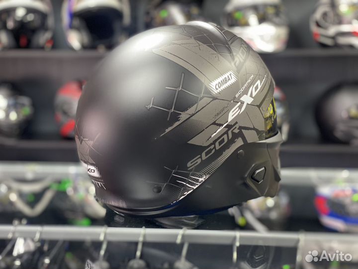 Мотошлем Scorpion Exo Combat 2 Xenon