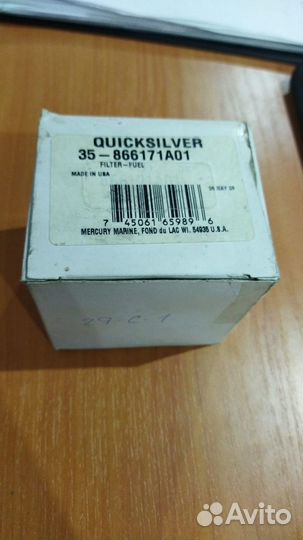 Фильтр топливный 35-866171A01Mercruiser 350 Mag MP