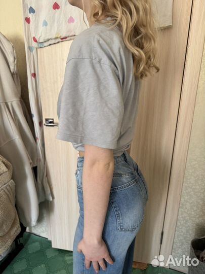 Джинсы клеш женские 40