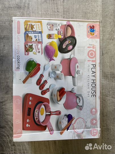 Набор детской посуды мини кухня