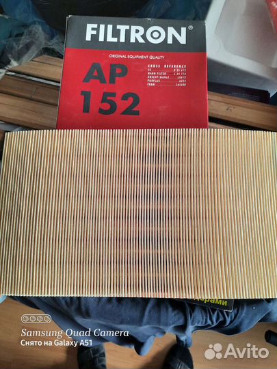 Воздушный фильтр для Опель Вектра В, V-1.8, бензин