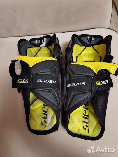 Щитки хоккейные Bauer supreme s29 jr