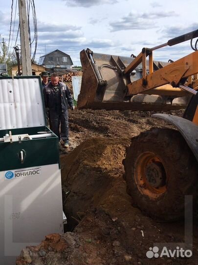 Монтаж автономной канализации под ключ