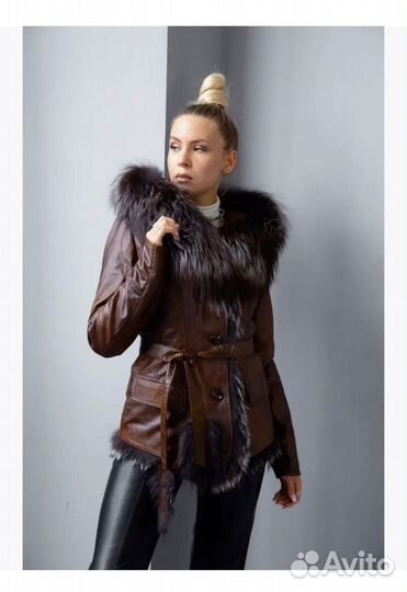 Куртка с натур.чернобуркой rute /40-58