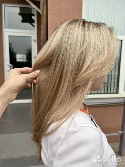 Окрашивание волос, мелирование, парикмахер