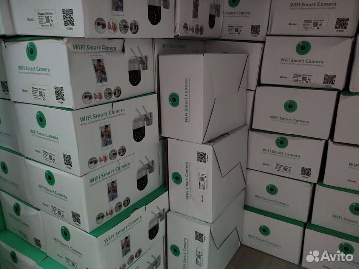 Wifi PTZ камера поворотная 4мп Модем ICSee Xmeye