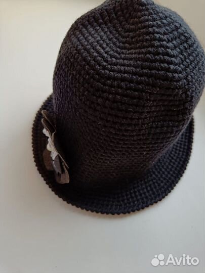 Шляпа вязанная