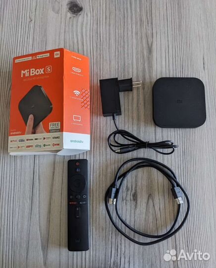 TV smart приставка xiaomi mi box s