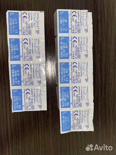 Линзы контактные acuvue TruEye