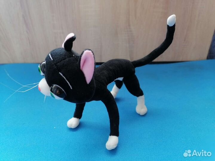 Мягкая гнущаяся игрушка кошка