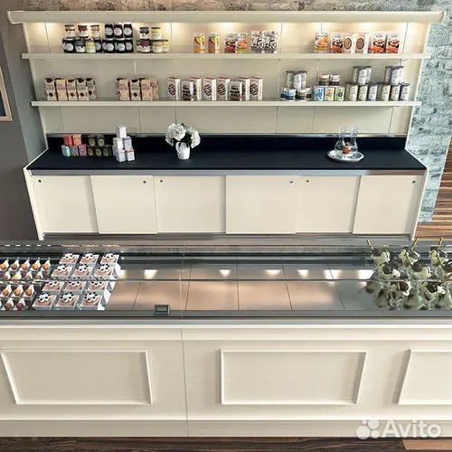 Барная стойка для кофейни, стойка для кондитерской