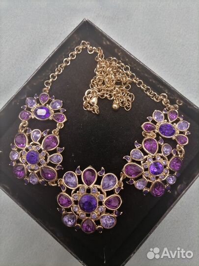 Ожерелье колье бижутерия