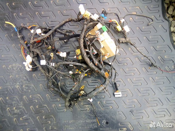 Подпанельная проводка Hyundai Solaris 2012