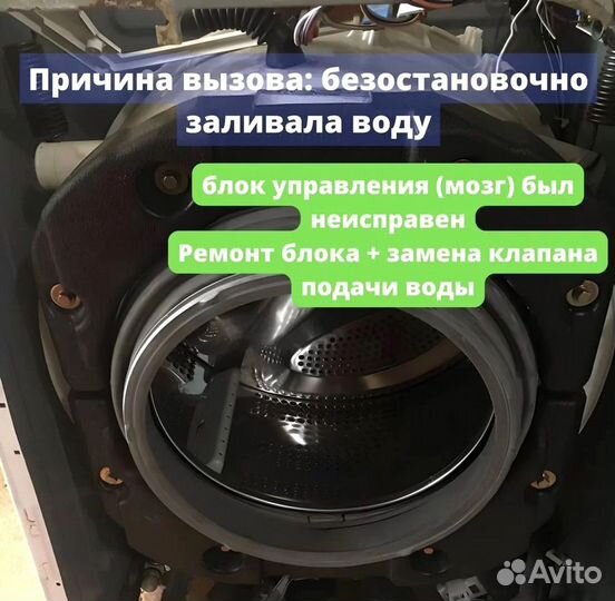 Ремонт стиральной машины, посудомоечной машины
