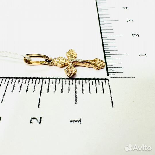 Золотые подвески-кресты