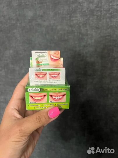Тайская зубная паста