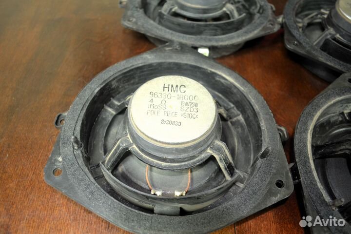 Штатные динамики Hyundai Solaris