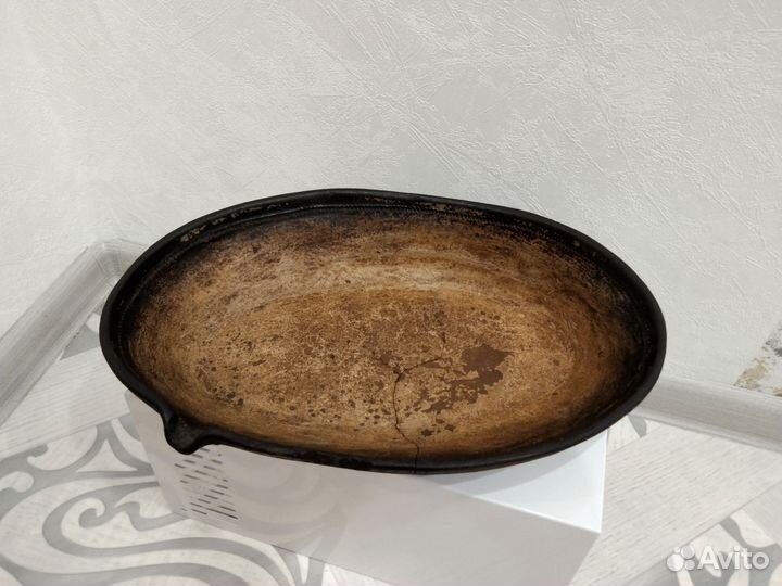 Латка старинная глиняная посуда Редкость. Русь
