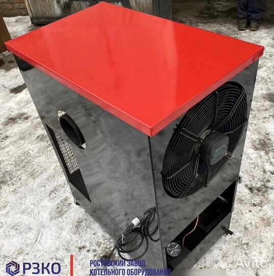 Воздухонагреватель на отработанном масле