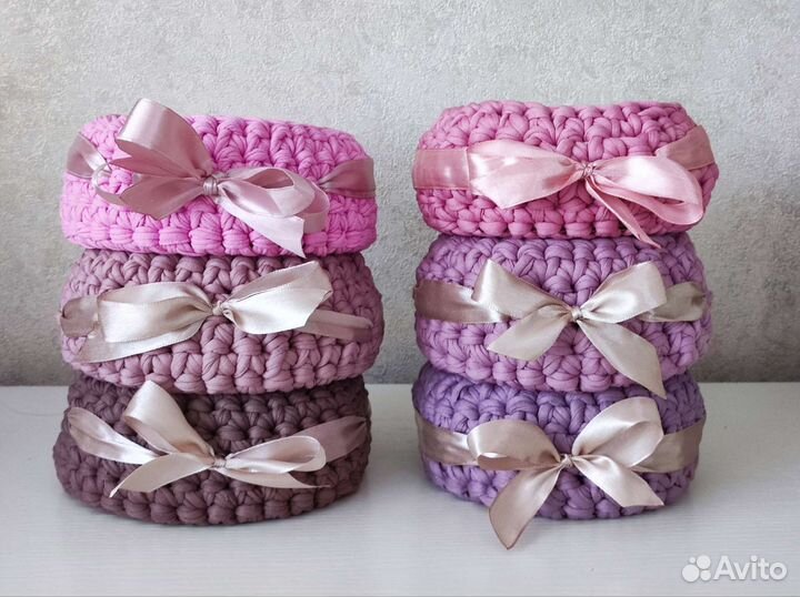 Корзинки для хранения (Подарки на 8 марта)