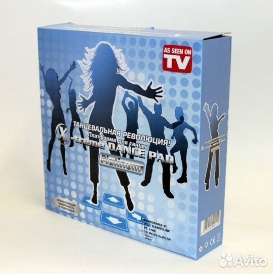 Танцевальный коврик X-treme dance PAD platinum