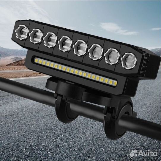 Велосипедный фонарь передний на USB 4000