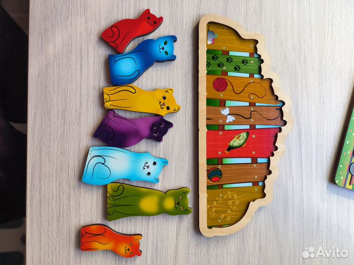 Развивающие деревянные игрушки пакетом