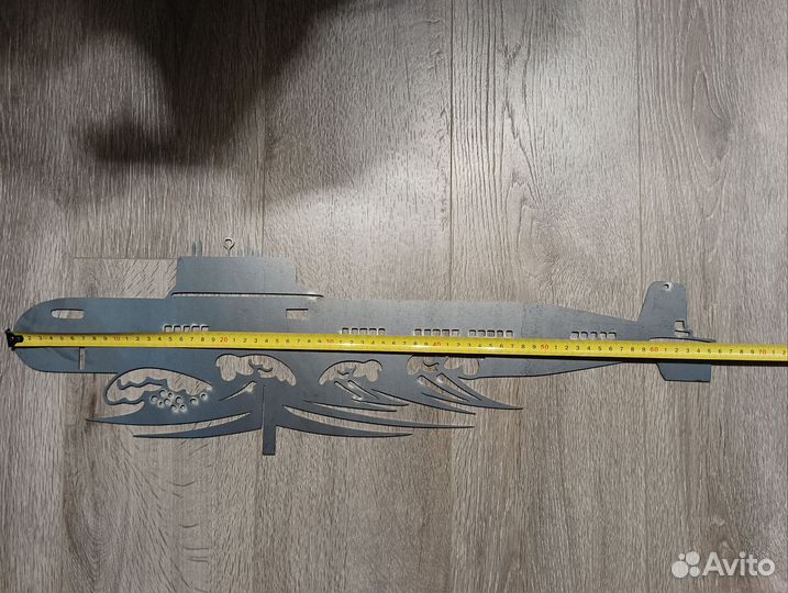 Флюгер на крышу подводная лодка