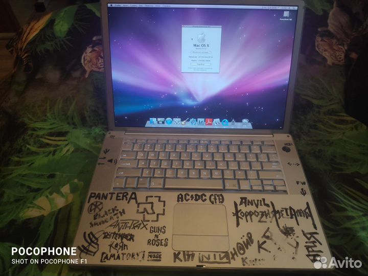 Apple powerbook g4 15 a1138