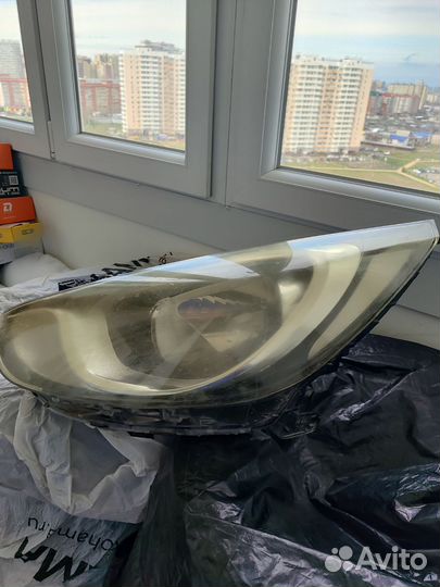 Фары на hyundai solaris 1