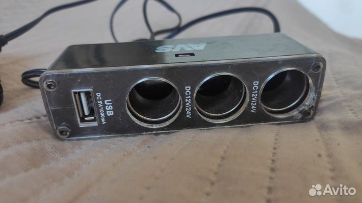 Разветвитель прикуривателя c Usb