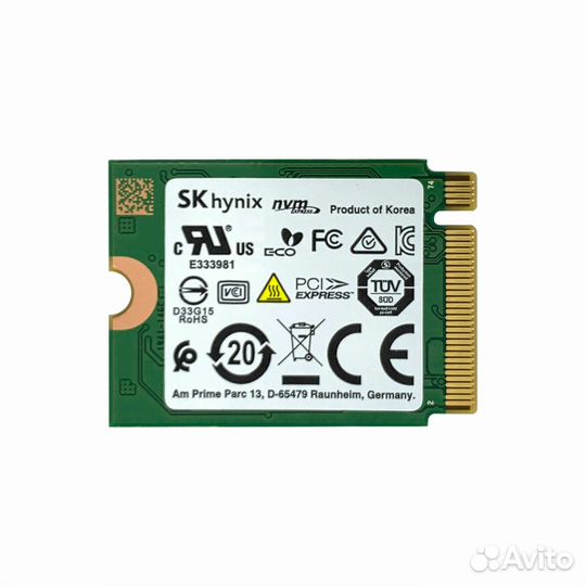 Новый SSD Hynix BC711 512GB Steam Deck