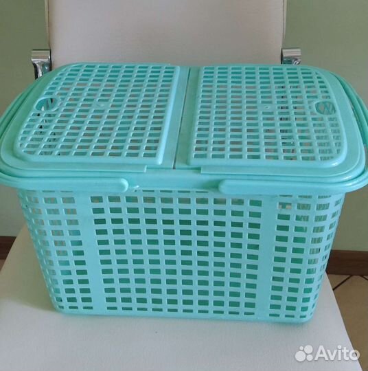 Корзина плетеная для подарков. Ящик для декора или