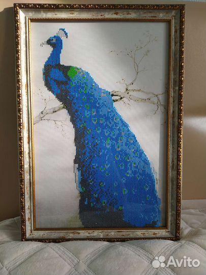 Картина из алмазной мозаики Птица счастья