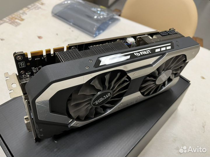 Видеокарта Palit gtx 1070 Ti JetStream
