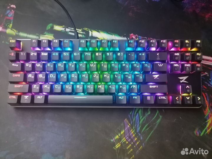 Игровая проводная клавиатура Zet gaming blade pro