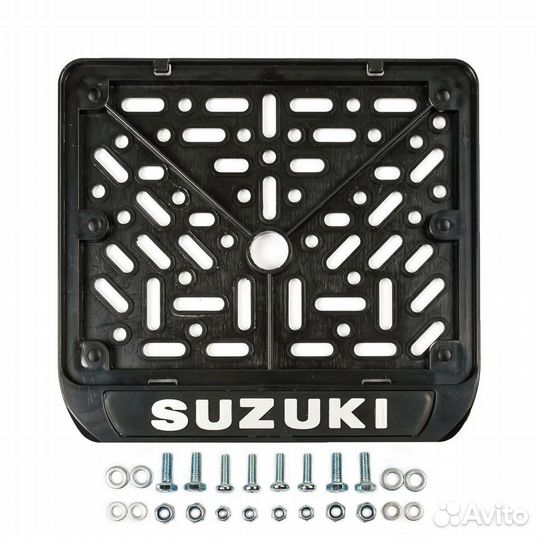 Рамка номерного знака Suzuki на мотоцикл 190 х145