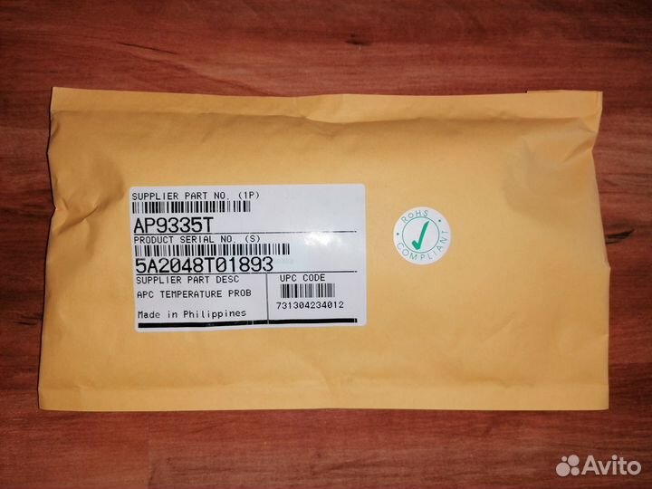 AP9335T темпиратурный датчик к APC