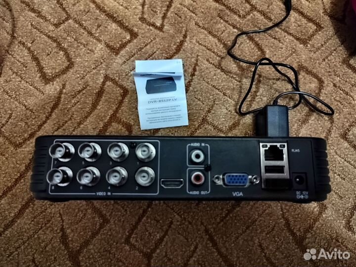 Регистратор для видеонаблюдения на 8 камер